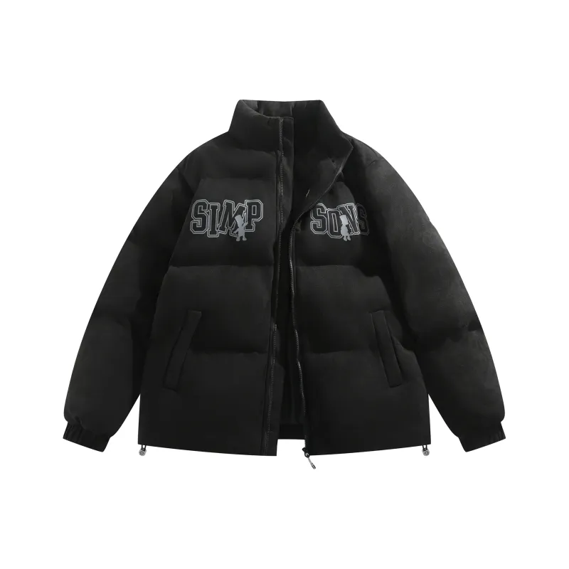 The Simpsons Puffer Jacket Unisex-0