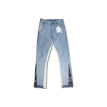 M26D SS21 Flared Pants Jeans Unisex Blue