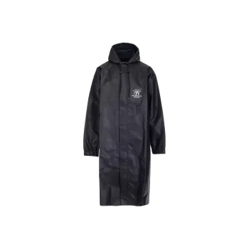 Balenciaga SS22 Trench Coat Men's Black