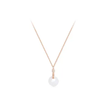 JUICY GRAPE Chalcedony Jade Necklaces Women's