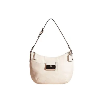 COACH Kristin Leather Shoulder Bag Handbag Shoulder Bag Women's White