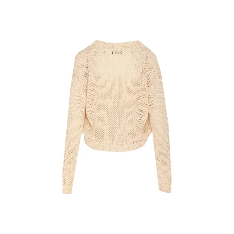 ROBERTO COLLINA Drop shoulder Cardigan-1