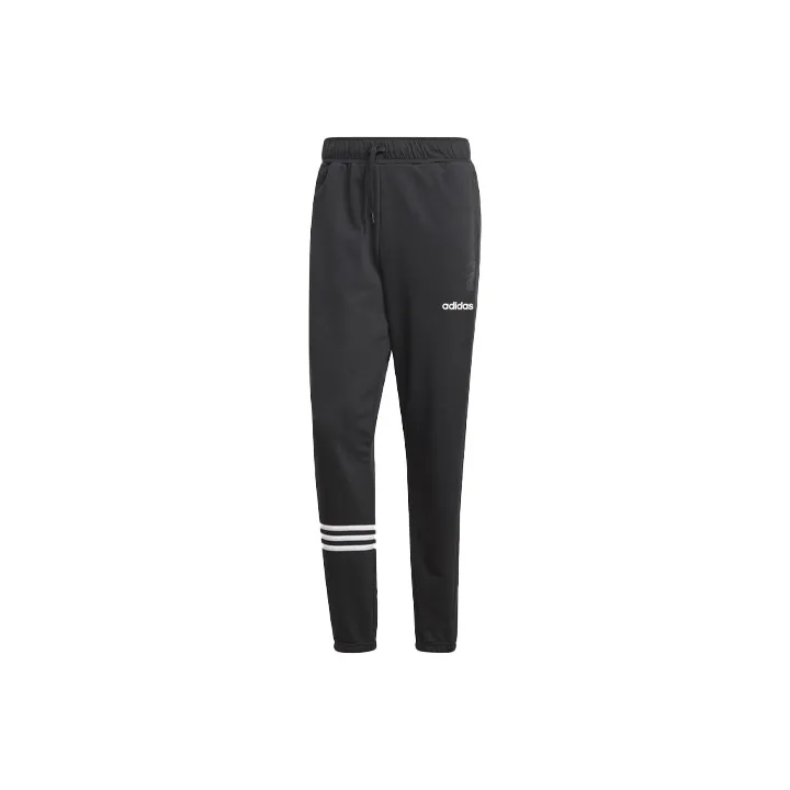 Adidas Knitted Sweatpants Men Black-0