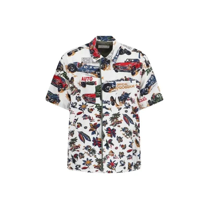 Sacai Shirts Men Ivory-0