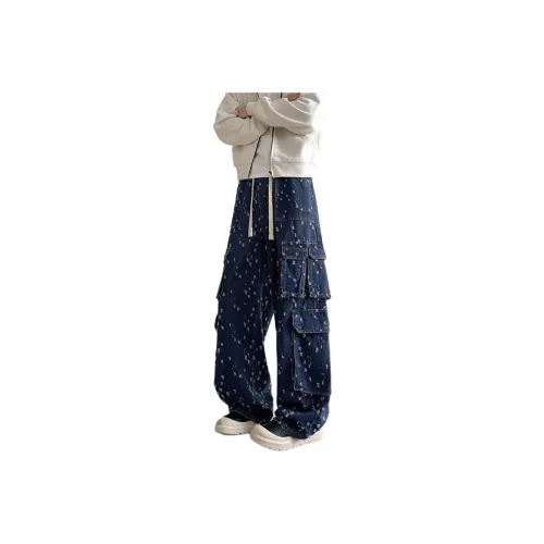 ZWWWZ Jeans Unisex Light Blue
