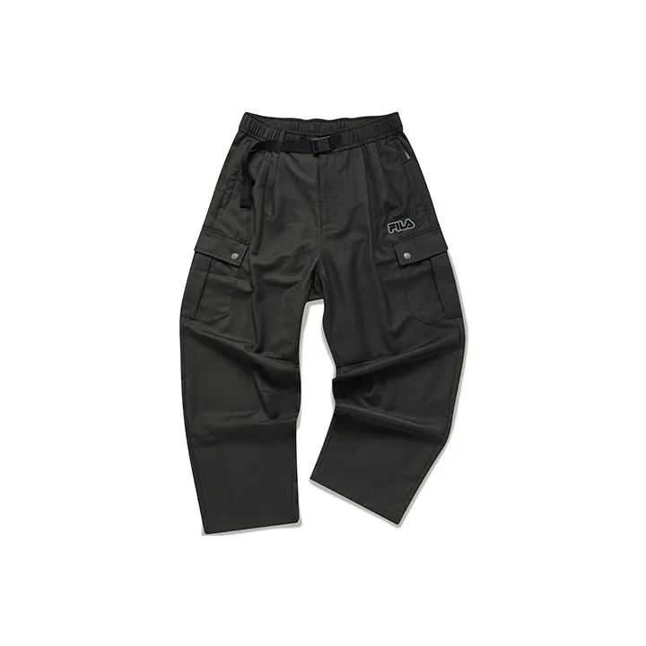 FILA FUSION TOKYO STUDIO Cargo Pants Men's Dublin Grey-0