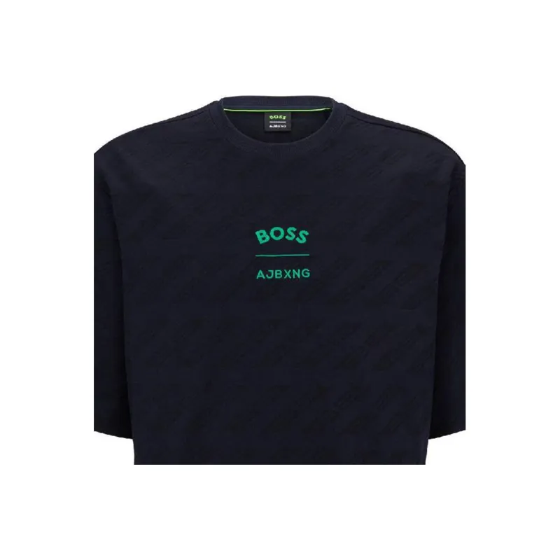 HUGO BOSS x AJBXNG HUGO BOSS X AJBXNG SS23 T Shirt Men's Marine Blue-4