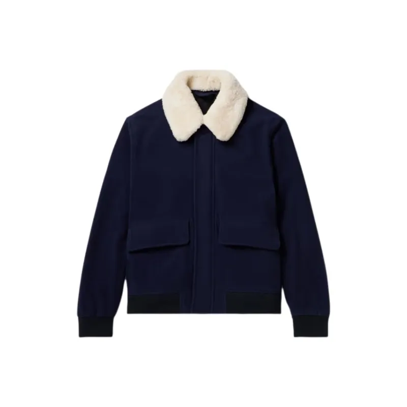 MR P Jackets Coats Men's Marine Blue-0