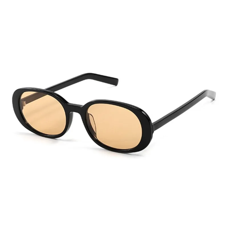 BOELEO Plate Frame Oval Sunglasses Women's-2
