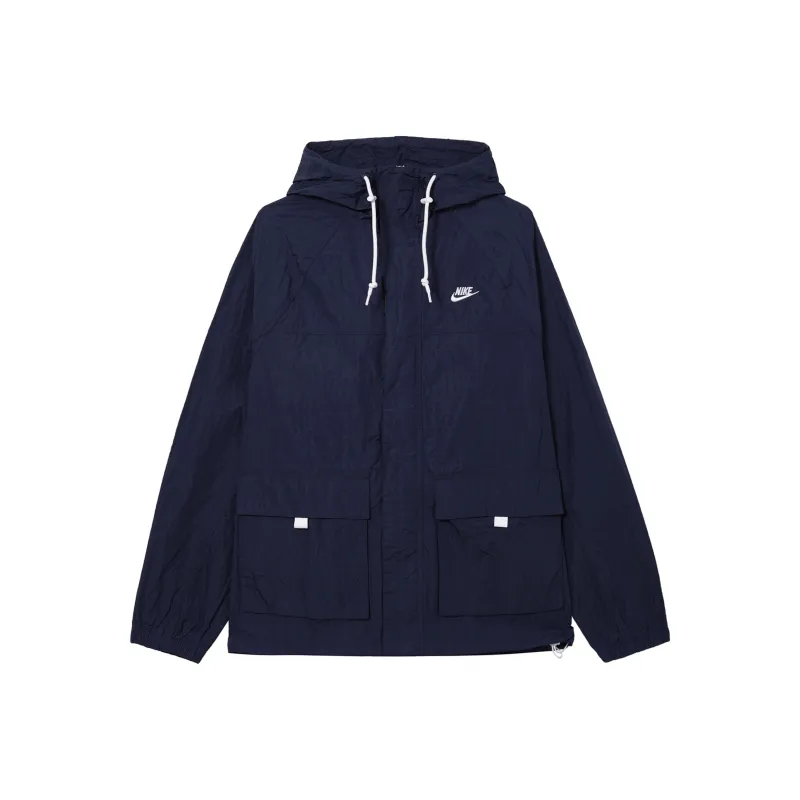 Nike Club Jackets Coats Men's Deep Navy Blue-0