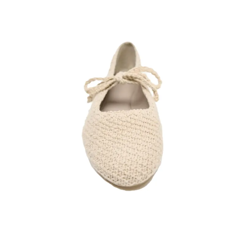 ZARA Casual Single Shoes Women's Raw White-2