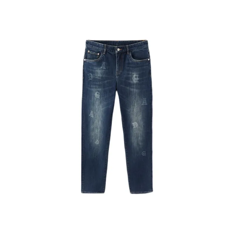 DEGAIA Jeans Men's Dark Denim Blue-0