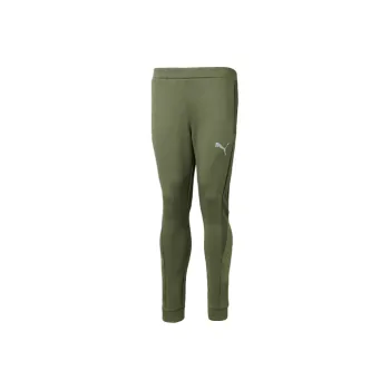 PUMA Knitted Sweatpants Men Olive Green