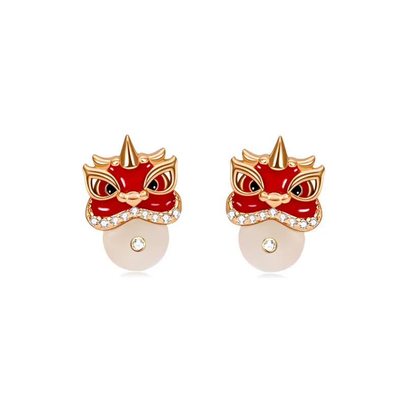 COPI Alloy Stud Earrings Unisex-0