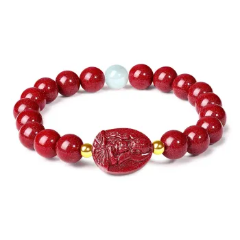 One Thousand Two Cinnabar Bracelets Women's
