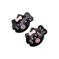 Black Acrylic Butterfly Small Fish Hair Clip 1 Pc