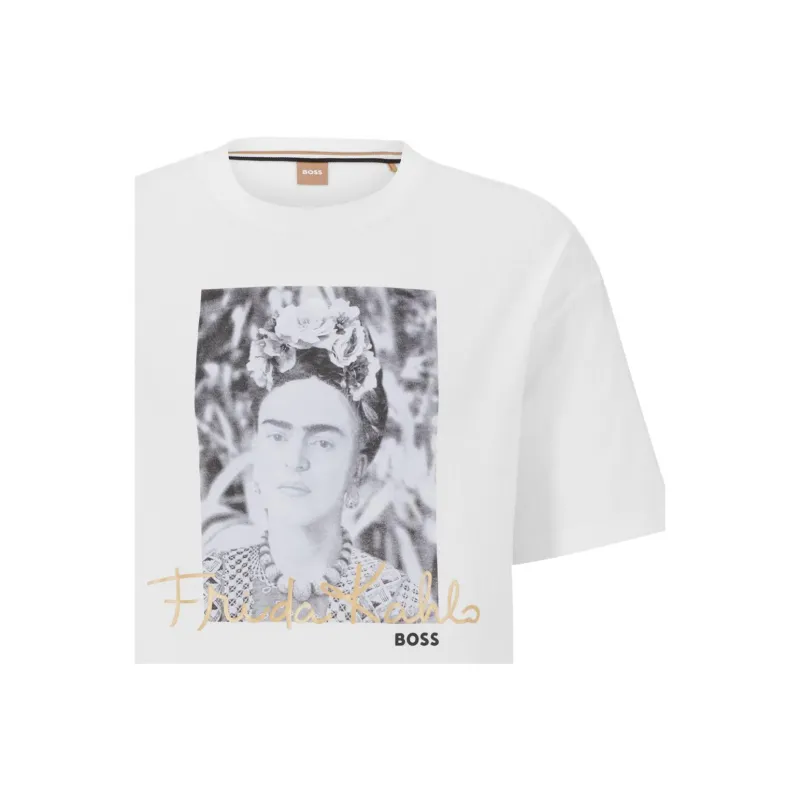 HUGO BOSS HUGO BOSS X Frida Kahlo SS23 T Shirt Unisex White-2