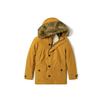 Timberland Parka Coats Men Wheat