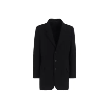 Yohji Yamamoto Wool Gabardine Blazer