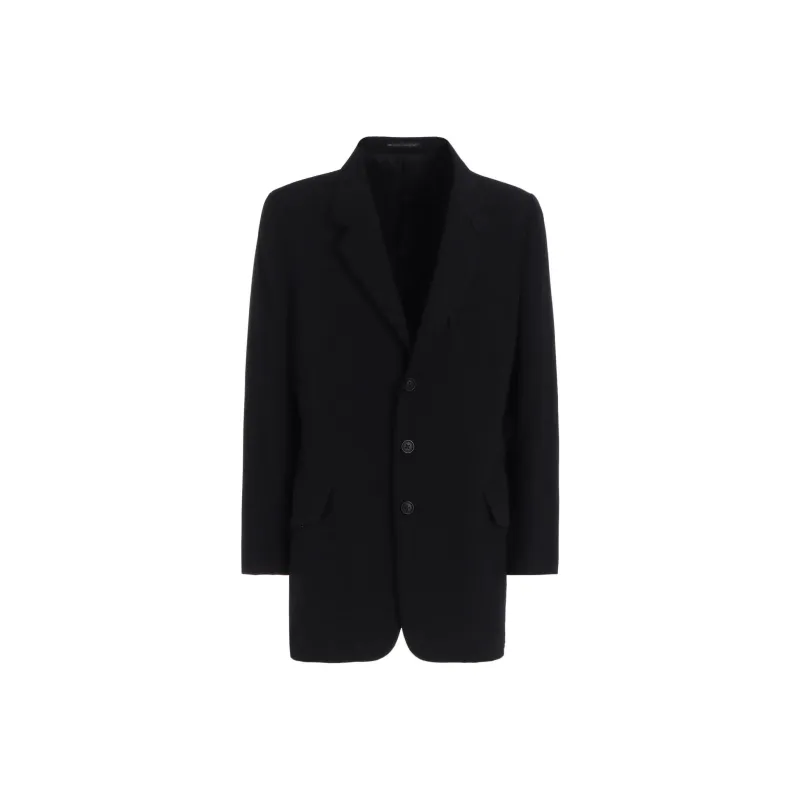 Yohji Yamamoto Wool Gabardine Blazer-0