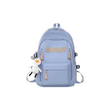 URBAN FOREST Nylon Backpack Unisex Blue/Red/Black/White