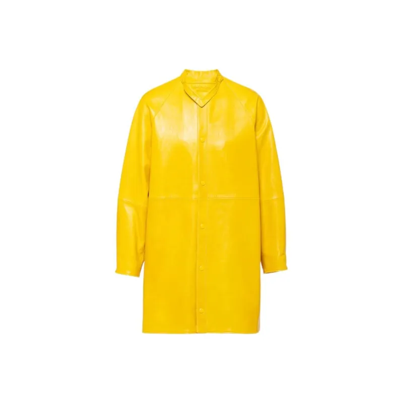 PRADA Leather Jackets Men Yellow-0