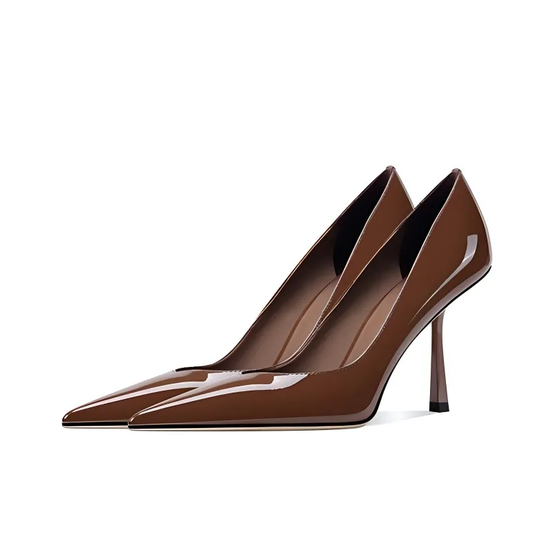 Yang Nianhua Slim Heel High Heels Women's-4