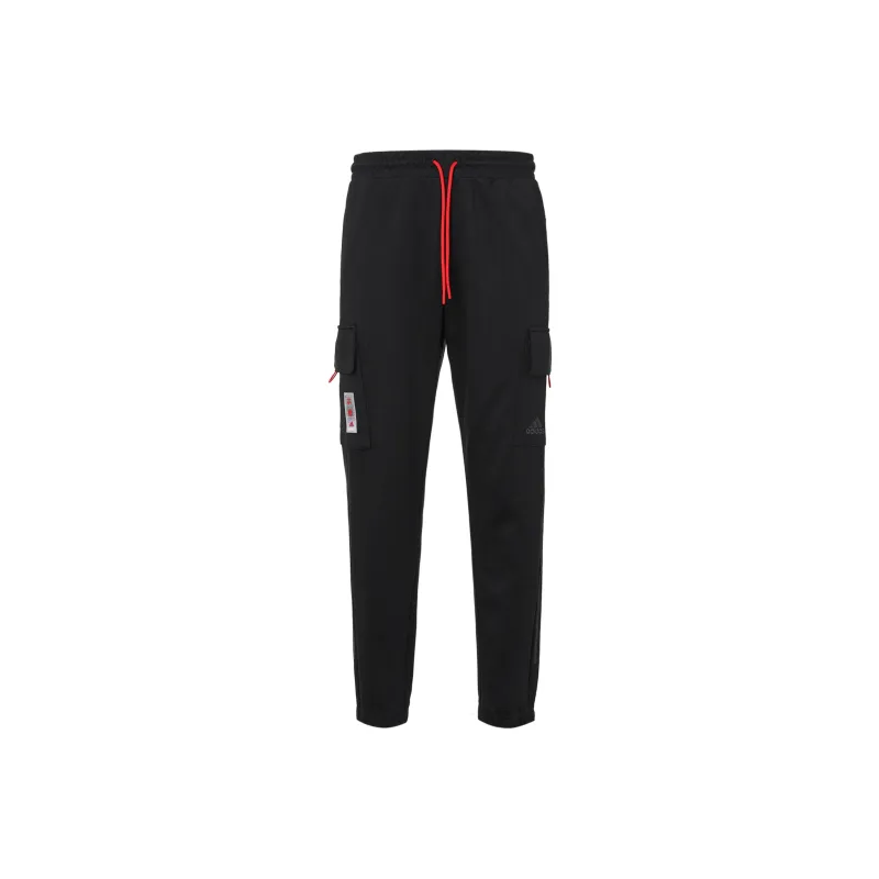 Adidas CNY Collection Cargo Pants Men Black-0