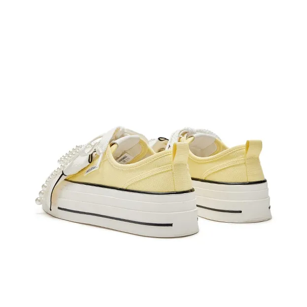 HR Abrasion Resistant Low Top Canvas Shoes Women's-8