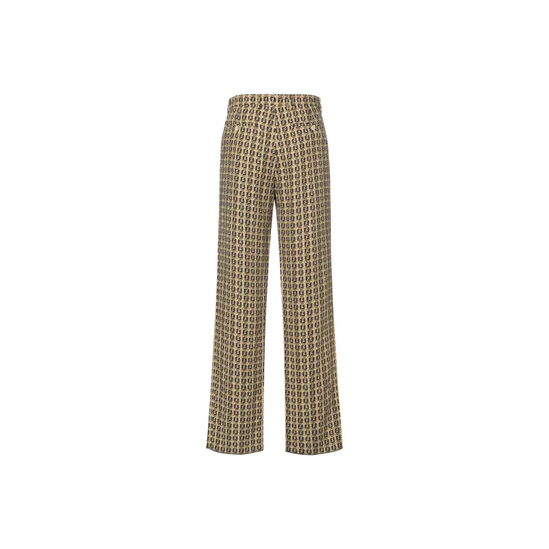 FENDI Casual Pants Men Beige-1