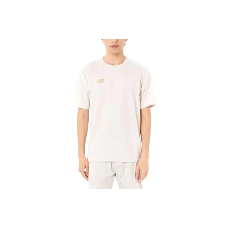 New Balance Fun & Play T Shirt Men's Beige-2