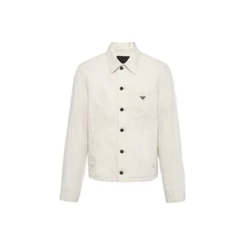 PRADA FW23 Jackets Coats Men's White