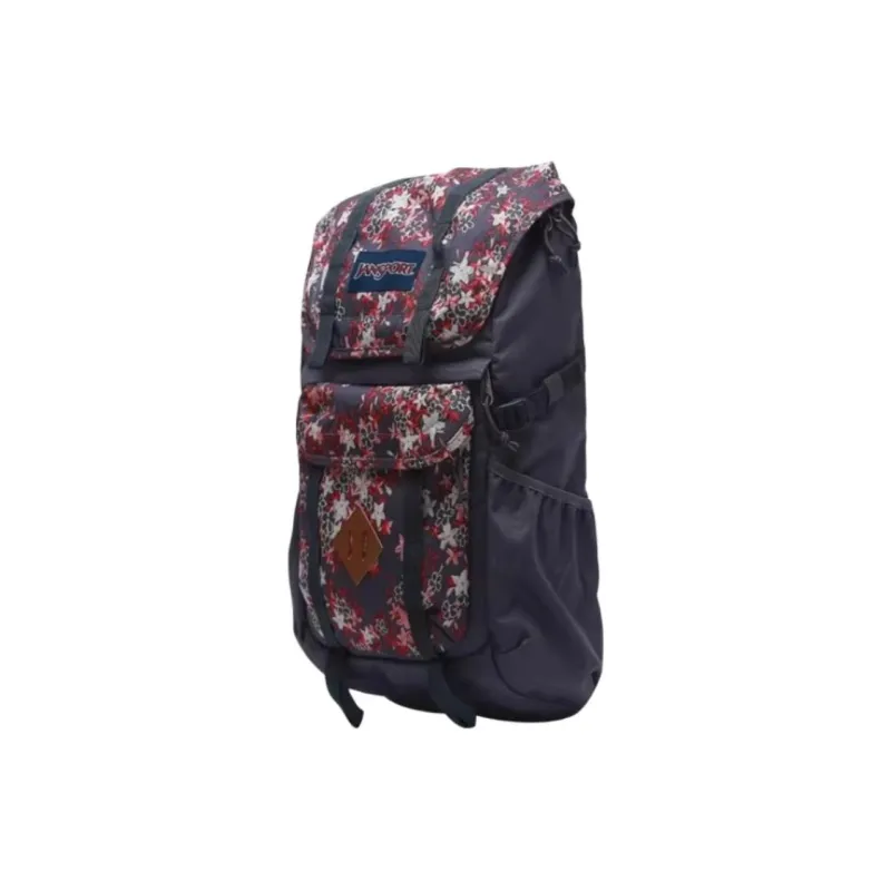 JanSport Polyester Laptop Bag Backpack Medium Size Unisex Floral-1