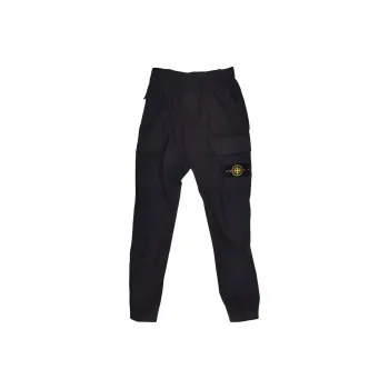 STONE ISLAND SS22 Cargo Pants Men's Charcoal Black