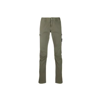 STONE ISLAND Cargo Pants Men Green