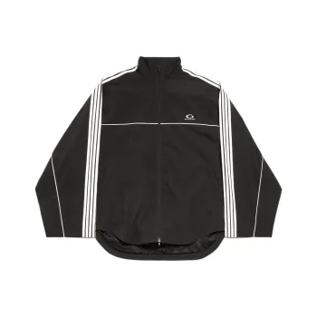 Balenciaga Tracksuit Jackets & Coats Loose Fit Men's Black