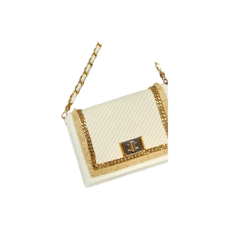 ALDO Artificial Leather Shoulder Bag Trumpets Women's Natural-4