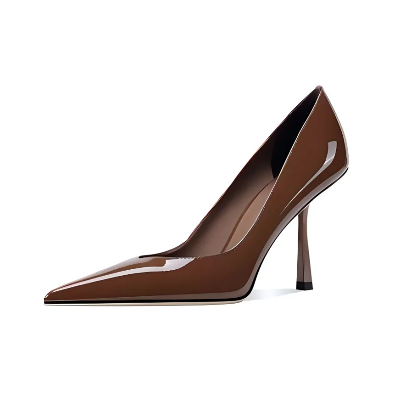 Yang Nianhua Slim Heel High Heels Women's-12