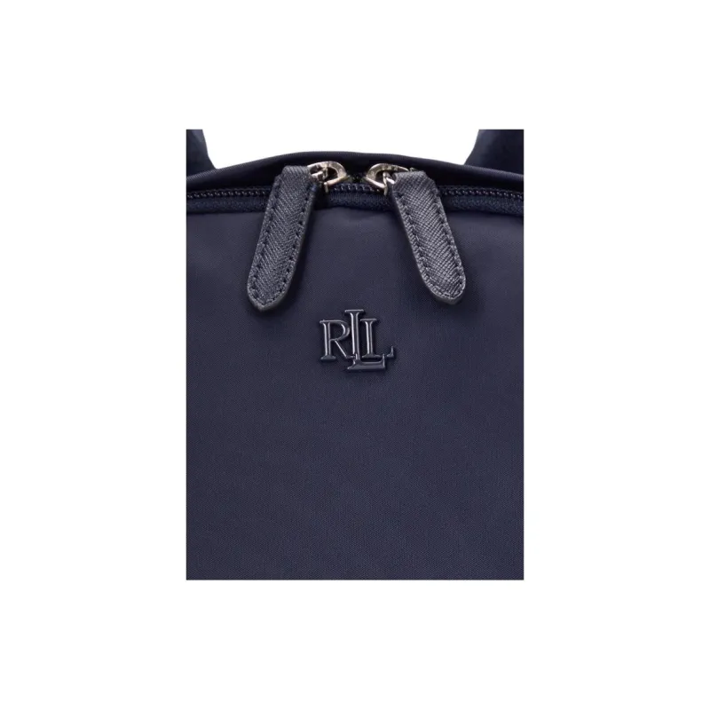 LAUREN RALPH LAUREN Zip Closure Backpack Large Size Unisex Marine Blue-3