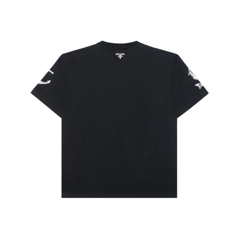 PRADA T Shirts Men Black-1