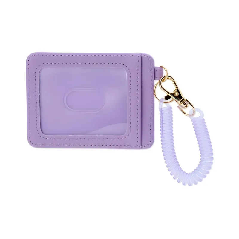 Sanrio PU Patch PVC Document Wallet Card Holders Regular Women's Light Purple-2