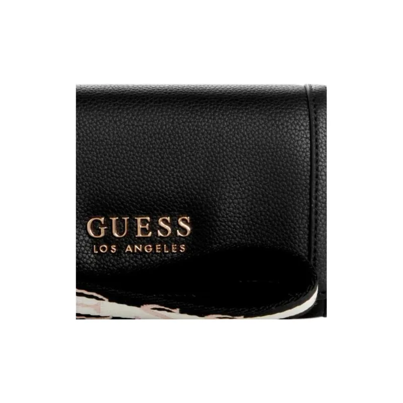 GUESS Artificial Leather Clutch Women's Black-4