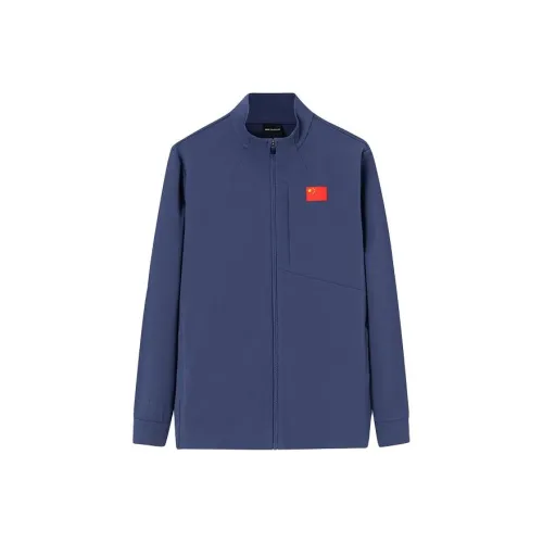 Anta Jackets Coats Men's Bar Bell Blue