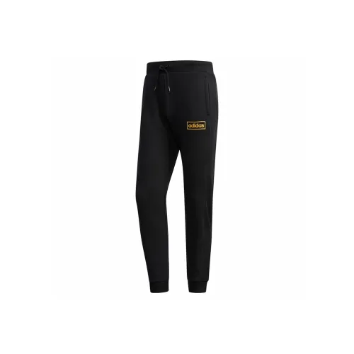 Adidas Neo Knitted Sports Pants Men's Black