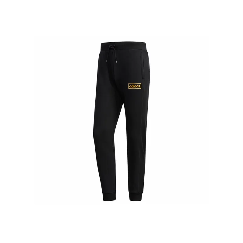 Adidas Neo Knitted Sports Pants Men's Black-0
