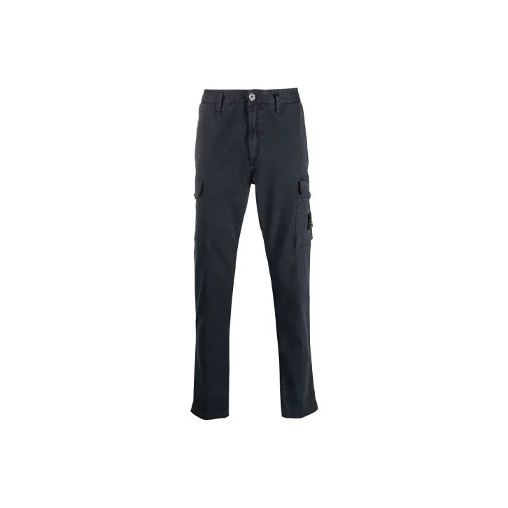 STONE ISLAND Cargo Pants Men Dark Blue-0