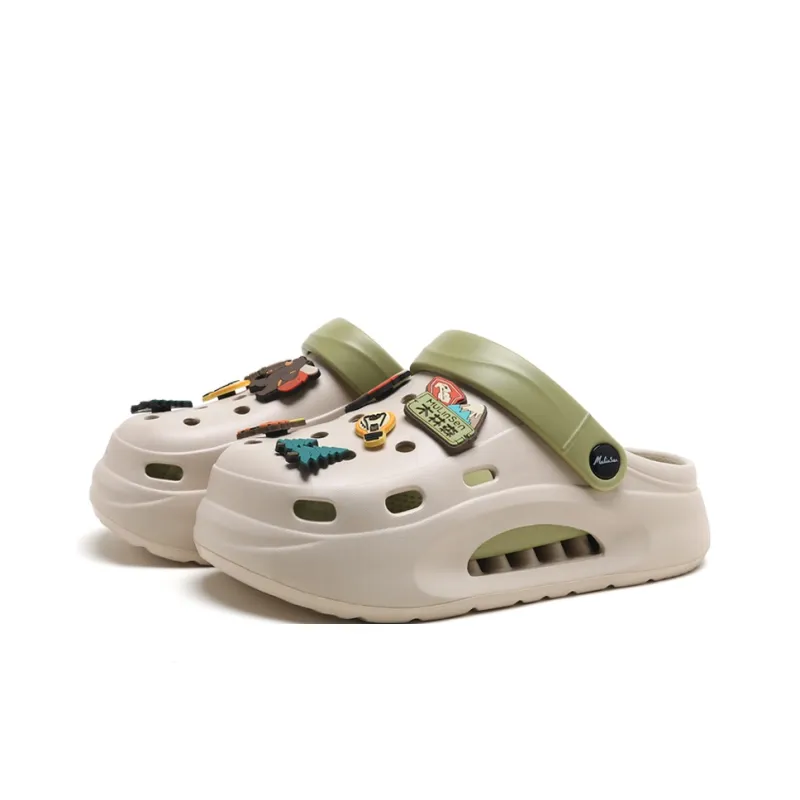 Mulinsen Clogs Women's Khaki Green-2