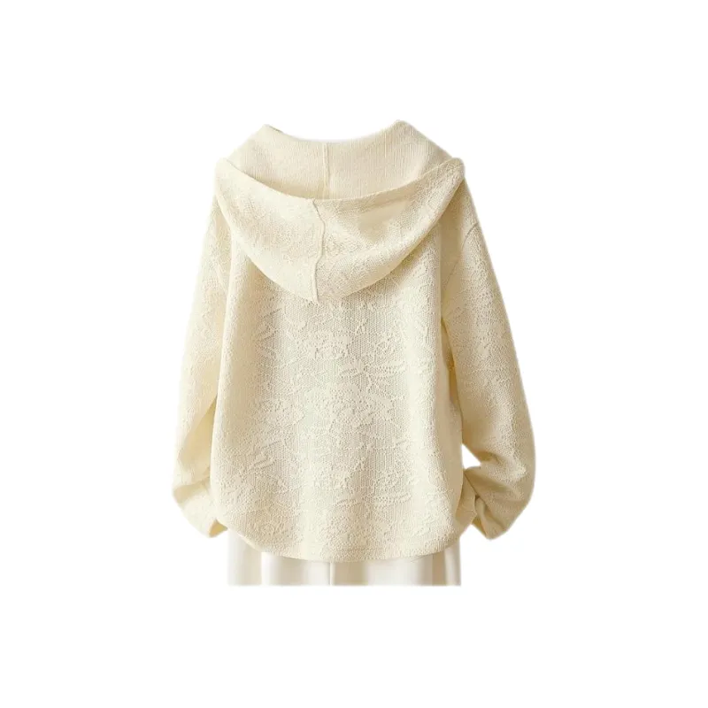 ABBY GODDESS Sweatshirt Women's Apricot-1