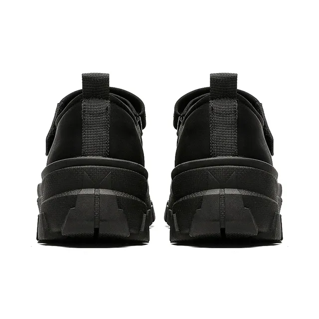 Rummaden Slip Resistant, Abrasion Resistant, Breathable, Lightweight Low Top Casual Shoes Unisex Black-6