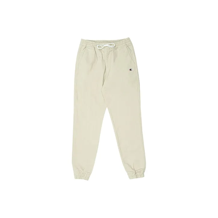 Champion Knitted Sweatpants Unisex Light Khaki-0